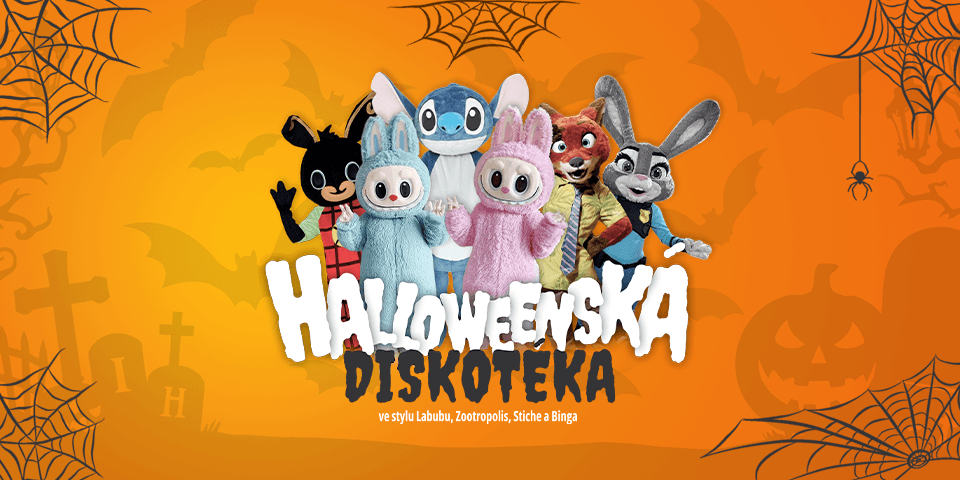 HALLOWEENSKÁ DISKOTÉKA - TŘEBÍČ 2026